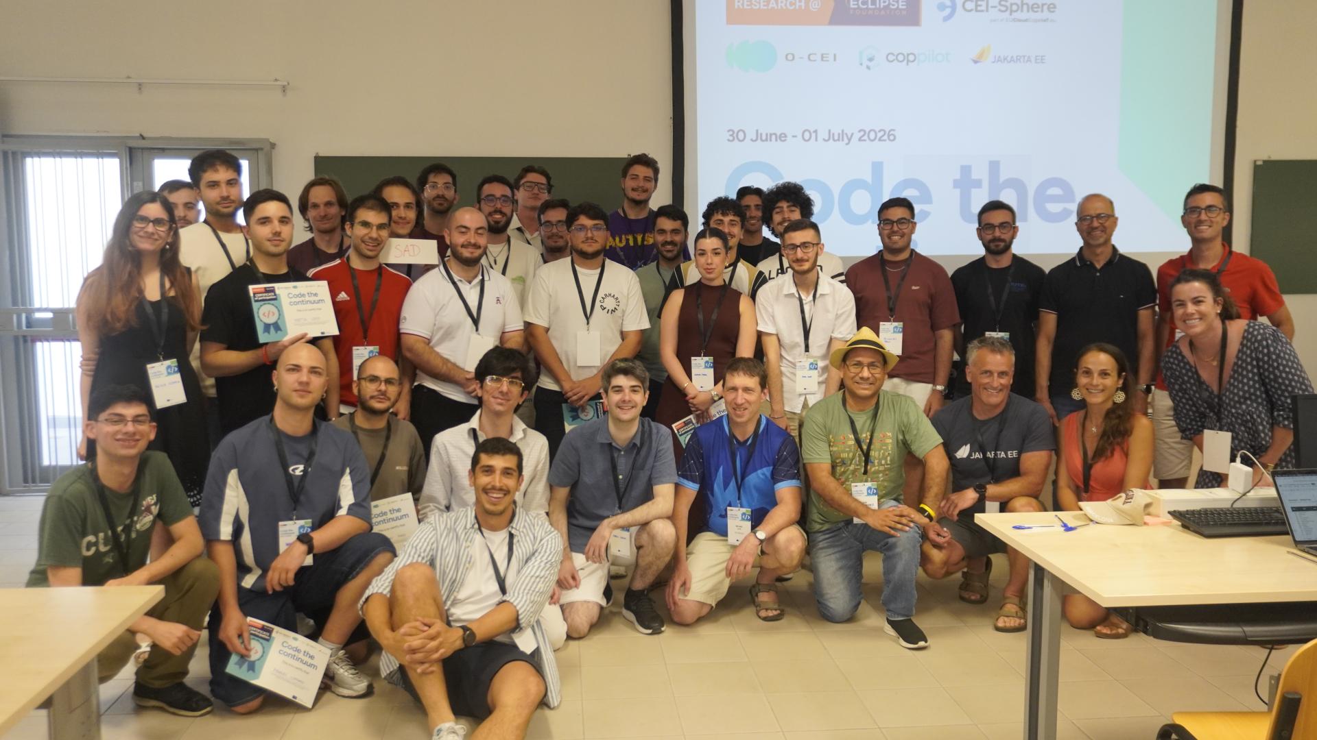 The Hackathon team 